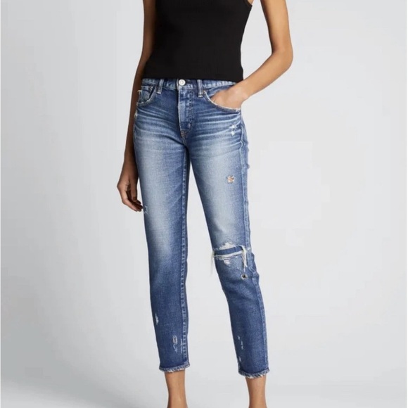 Moussy Denim - Moussy Vintage Distressed Skinny Jeans Japanese